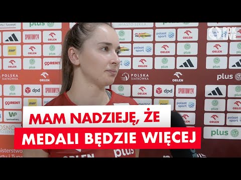 Magdalena Jurczyk po meczu Polska - Turcja [WIDEO]