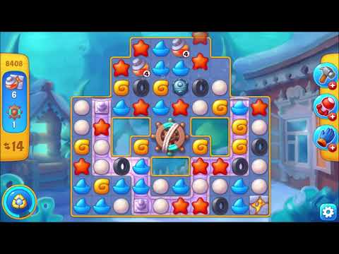 Fishdom Level 8408 Walkthrough #fishdom