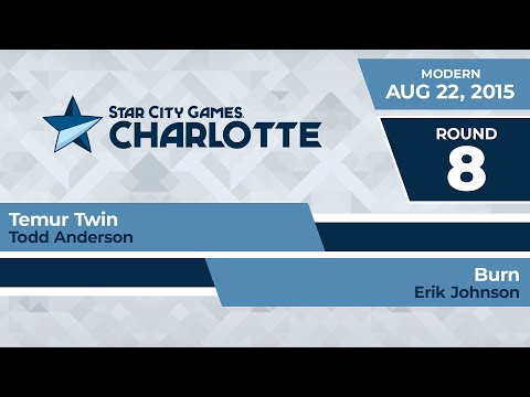 SCGCHAR: Round 8 - Todd Anderson vs Erik Johnson | Modern