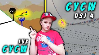 SKOCZNIE w DSJ 4 vs SKOCZNIE w LUX SKI JUMP