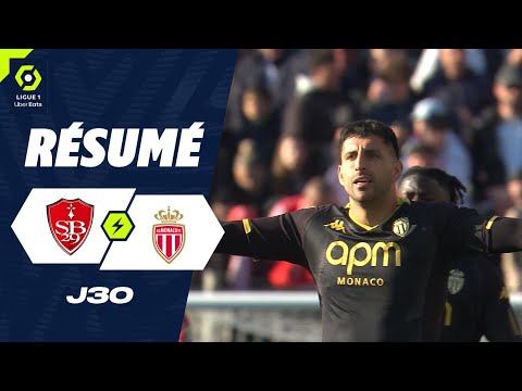 Resumen de Stade Brestois vs Monaco Jornada 30