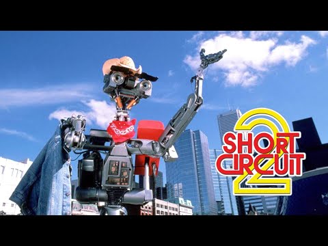 Short Circuit 2 (1988) Funny Classic SciFi Robot Adventure Trailer