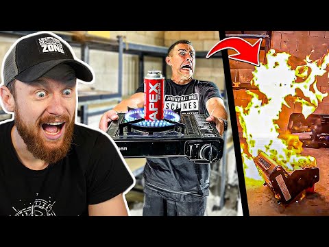 Der Bunker wird GESPRENGT! - Gasexplosion durch Campingkocher | Fritz Meinecke reagiert