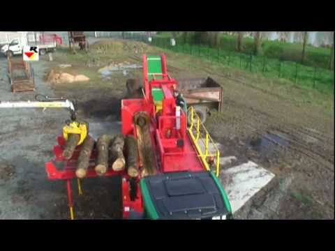 Combiné scieur / fendeur RABAUD : XYLOG 600