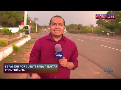 ROTA DO DIA 16 10  Homem se passa por cliente e assalta loja de convenieÌ‚ncia