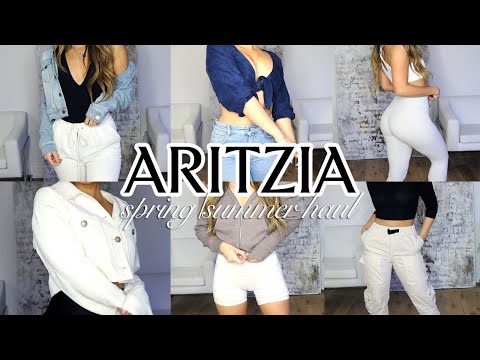 ARITZIA TRY-ON HAUL | EASY SPRING/SUMMER OUTFITS 2020