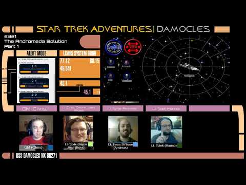 Star Trek Adventures -  Damocles s3e1 - The Andromeda Solution, Part 1