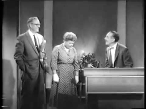 Pinky Tomlin sings The Object of My Affection on You Bet Your Life