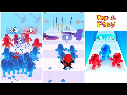 Join Blob Clash Levels 29 - 31 Gameplay Walkthrough Android Games All Levels Unlock