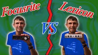 Video thumbnail for Lexicon Alpha Vs Focusrite 2i2 (Audio Interface) by Golden Productions