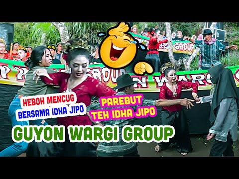 HEBOH MENCUG BERSAMA IDHA JIPO || GUYON WARGI GROUP || mencugnya bikin ngakak...!!!