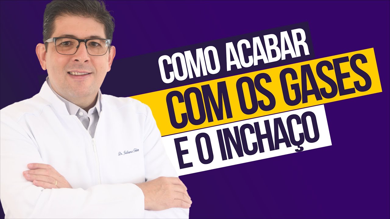 Como acabar com os gases e o inchaço abdominal