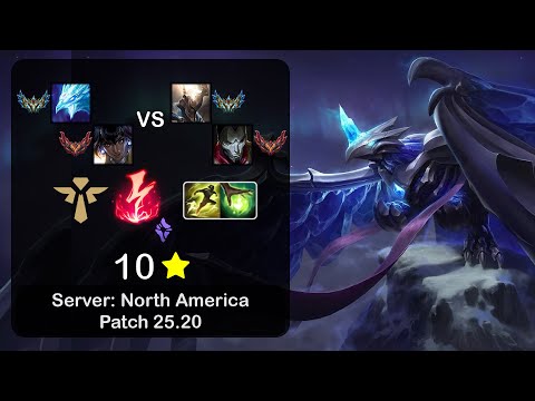 Anivia Support + Nilah vs Pantheon + Jhin - NA Challenger - Patch 25.20