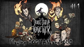【全滅で即終了】犬とおうどんのサバイバル生活一日目【Don't Starve Together】
