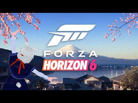 【FORZA HORIZON 6】満を持してやっていきたい日本が舞台の新作ですっ！【灰色うさぎ】【Vtuber】