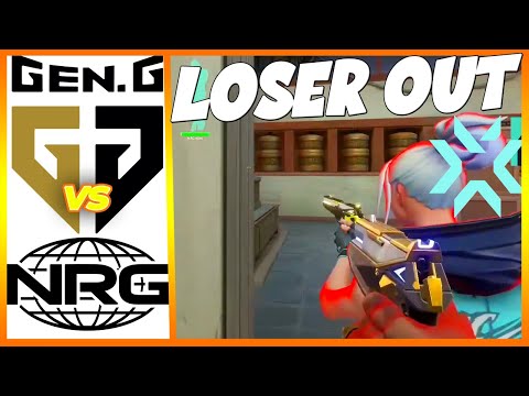 LOSER OUT! GEN.G vs NRG HIGHLIGHTS - VCT Challengers 3 NA VALORANT