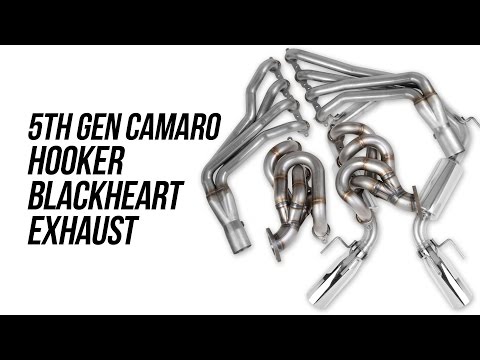 5th Gen Camaro Hooker Blackheart Exhaust Systems