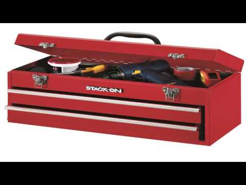 Excel TB132 Red 20 Inch Portable Steel Tool Box Red