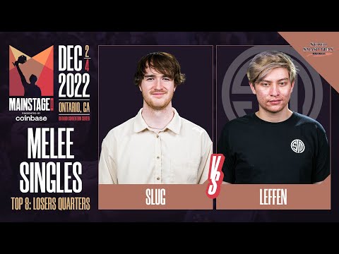 SluG (Ice Climbers) vs Leffen (Fox) - Melee Top 8 Losers Quarter-Final  - Mainstage 2022