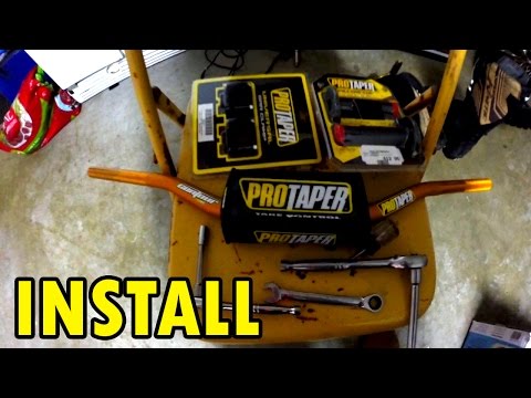 Mod Series#4 | Drz400s ProTaper Handlebar Install (GOLD)