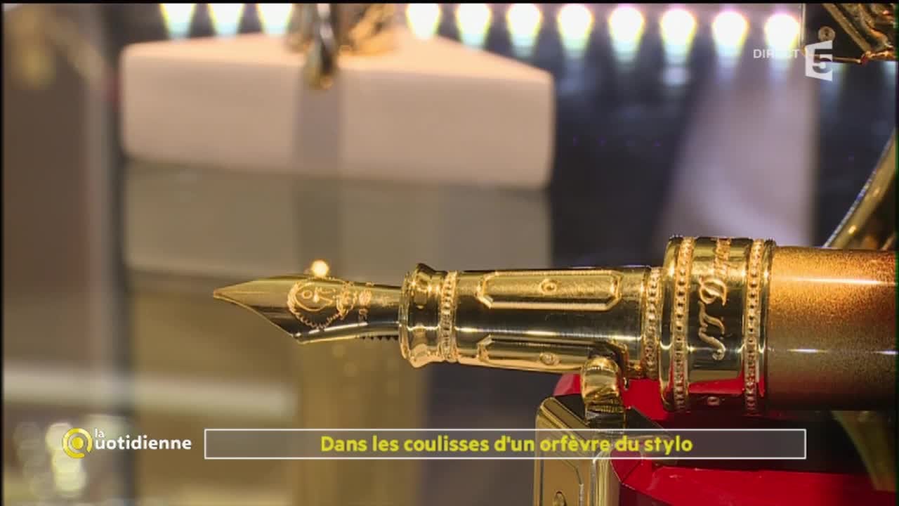 Dans les coulisses d'un orfèvre du stylo