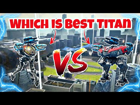 [WR]🔥 Titan Indra VS Luchador  Comparison All Weapons |War Robots|