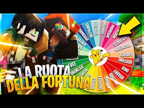 RUOTA DELLA FORTUNA CON EREN! - Minecraft ITA - LET'S GO PIXELMON #5