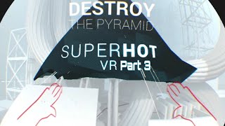 finishing SUPERHOT| unlocking endless mode.