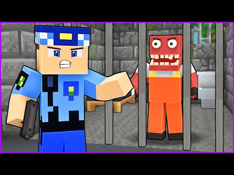 KEREM KOMİSER KORKUNÇ ÇÖPÇÜ'YÜ YAKALADI, HAPSE ATTI! 😱 - Minecraft