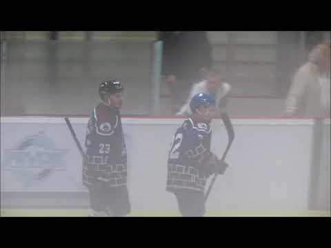 Slavoj Český Krumlov - HC Hluboká nad Vltavou Knights 7:3, 2018 (gól Lukáše Matyse)