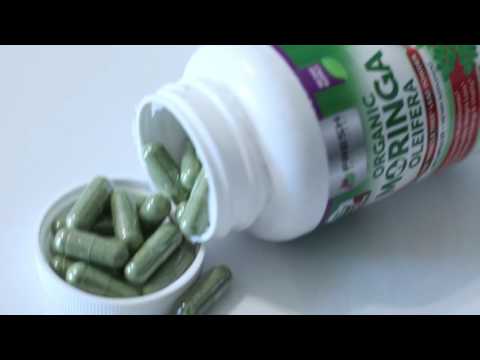 100 pure moringa oleifera pills