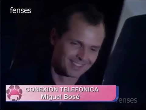 Accidente de Miguel Bosé y enfrentamiento con Jesús Mariñas desde el hospital