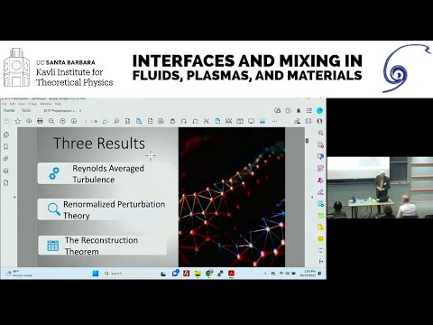 Smooth solutions of the Navier-Stokes Equation  ▸  James Glimm (Stony Brook)
