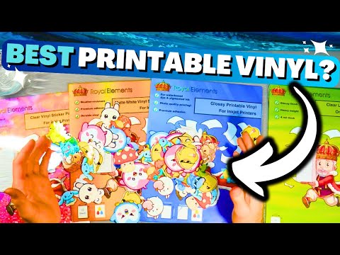 Best Printable Vinyl For Stickers