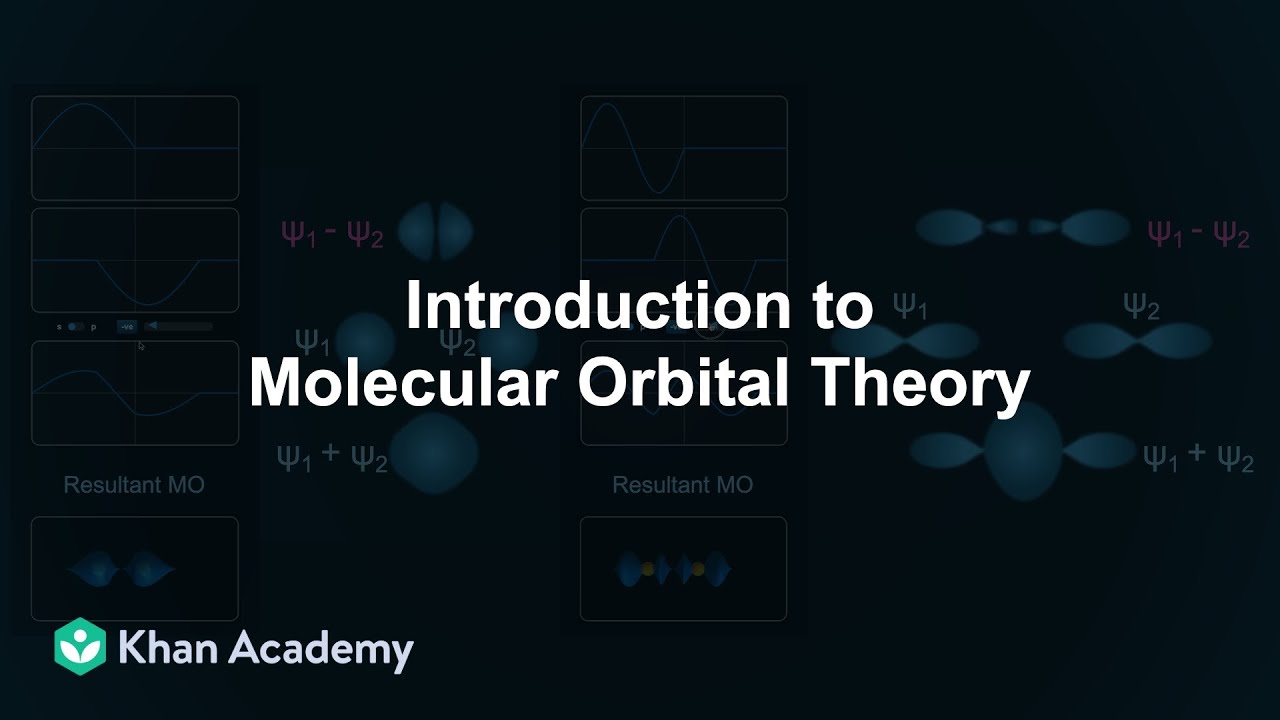 Introduction to Molecular orbital theory | Chemical bonding | Grade 12 | Chemistry | Khan Academy