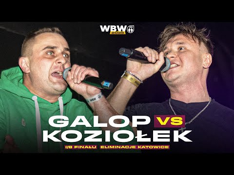 KOZIOŁEK 🆚 GALOP 🎤 WBW 2025 el. Katowice (1/8)
