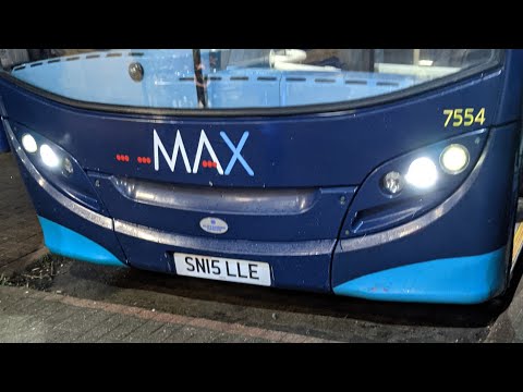 First Days of Freedom | Route X18: 7554/SN15LLE - ADL Enviro 400