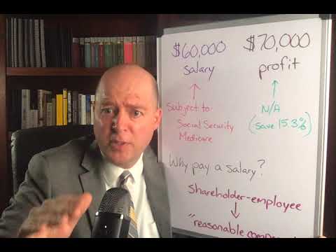 Reduce Employment Taxes with an S Corporation