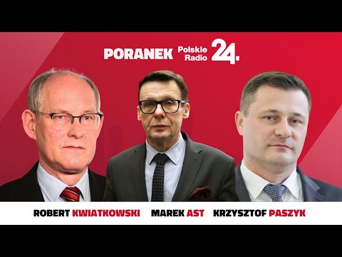 Poranek Polskiego Radia 24 -  Marek Ast, Robert Kwiatkowski, Bartłomiej Machnik, Mariusz Gosek