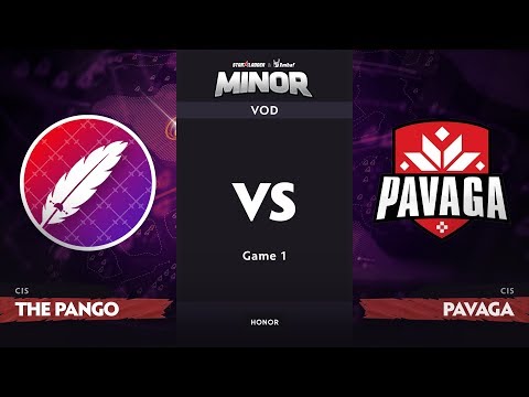 [RU] The Pango vs Pavaga Gaming, Game 1, CIS Qualifier, StarLadder ImbaTV Dota 2 Minor