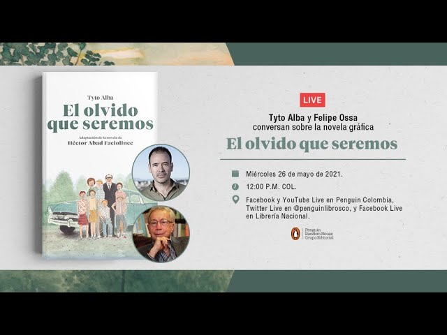 Vídeo relacionado con El olvido que seremos (novela gráfica)