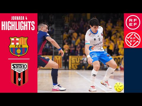 Resumen #PrimeraDivisiónFS | Barça 2-1 Wanapix Sala 10 | Jornada 4