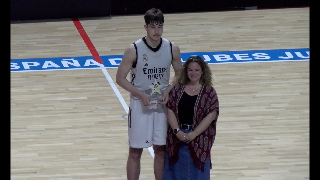 EGOR AMOSOV (2008) Real Madrid. MVP en Final Campeonato de España Junior 2026