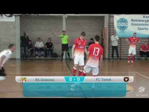 KS Gniezno - FC Toruń / 1 Polska Liga Futsalu / Skrót [11.04.2015]