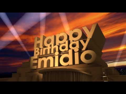 Happy Birthday Emidio