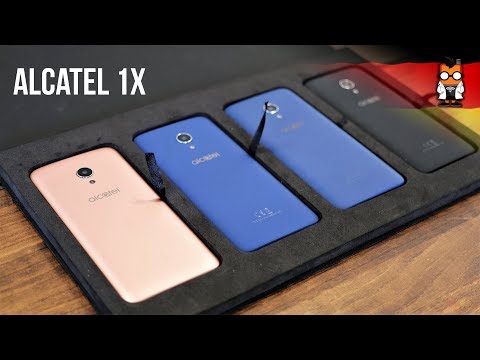 Alcatel 1X - Günstiges Android Go Smartphone im Hands-on [German - Deutsch]