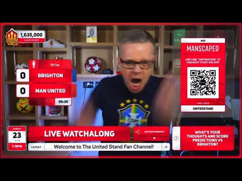 Mark Goldbridge Reaction To Man Utd Vs Brighton Penalty Shootout