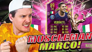 The ITALIAN Kante?! 89 RULEBREAKERS Verratti Review! FIFA 22 Ultimate Team
