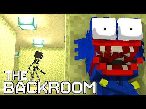 BACKROOM ft HUGGY WUGGY - MINECRAFT ANIMATION
