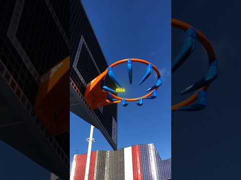 Essa CESTA é COMPLETAMENTE DIFERENTE! 😱😱 #basketball #basket